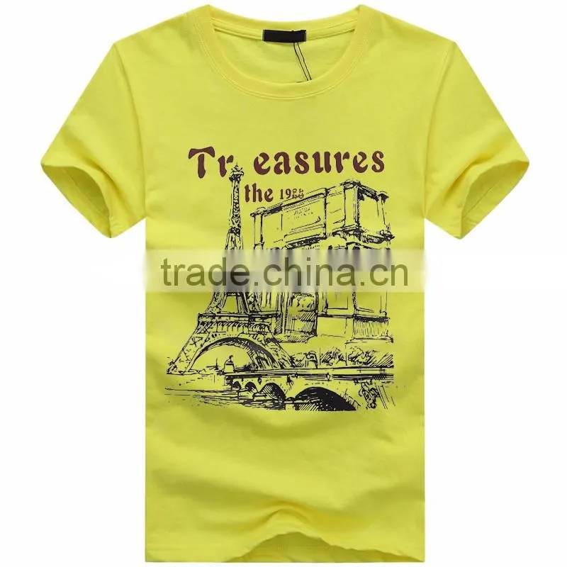 Gold Supplier Design Your Own Cotton T Shirt/Custom T Shirt Printing/T Shirt Wholesale China