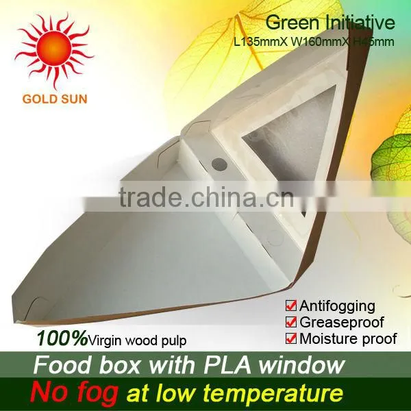 Fast Food Packaging With The Anti-fog Windows
