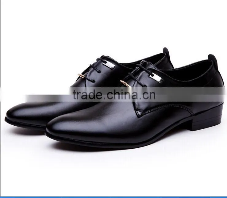 CXM127 high quality Men Imitate leather laced up casual shoe