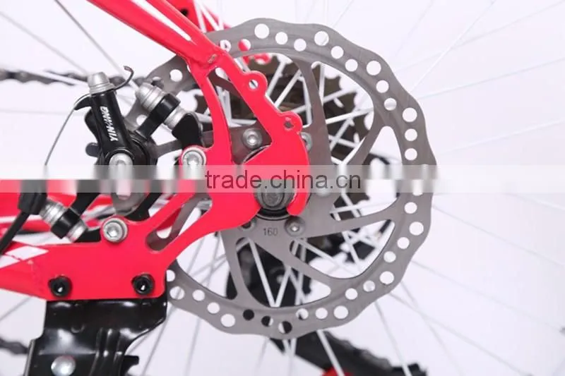 20-inch mountain bike 21 speed dual disc high-carbon steel mountain bike