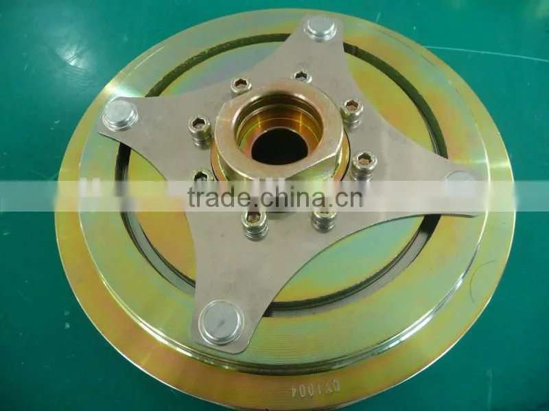 24v air conditioner spare parts factory sell MANDO compressor 210mm 2B grooves auto motive electric magnetic compressor clutch