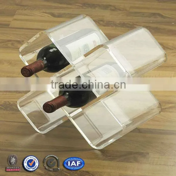 3 steps led light bar liquor display shelf custom all size wine bottle display stand