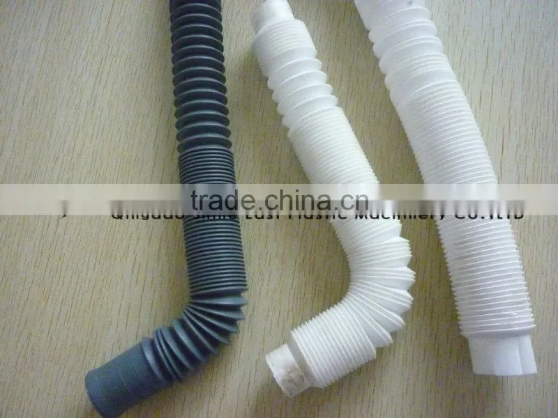 PVC Plastic drain pipe machine / washing machine plastic flexable hose machine / closestool pipe making machine