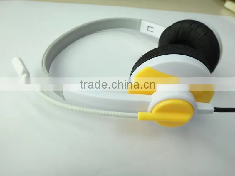 2014 OEM logo sound professional mobile phone headset with microphone