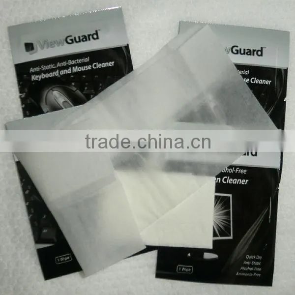 computer screen lens cleaner, wet wipe, household tissue, CE certification