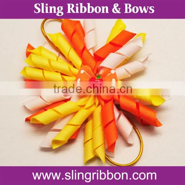 Wholesale Korker Ribbon Ponytail Bow