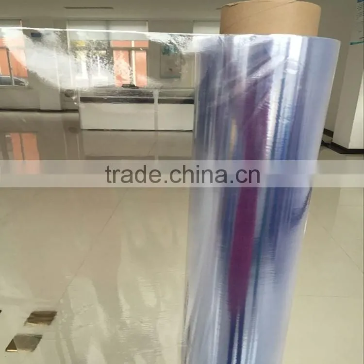 2016 normal clear plastic soft pvc transparent film for bags packing