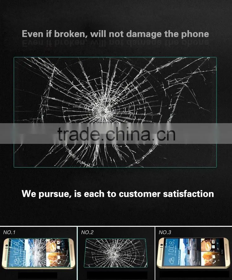 New 0.3mm Super Clear Tempered Glass Screen Protector 2.5D Protective Film for HTC One M9