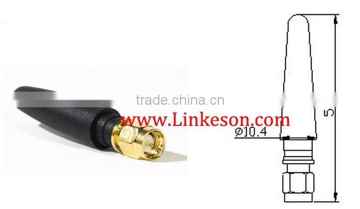 Long range 433Mhz Directional rubebr duck antenna