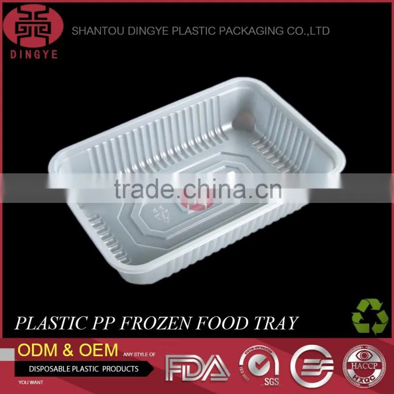 Disposable Plastic PET Packaging Tray Food-grade safty Eco-friendly Transaprent DY-PA001