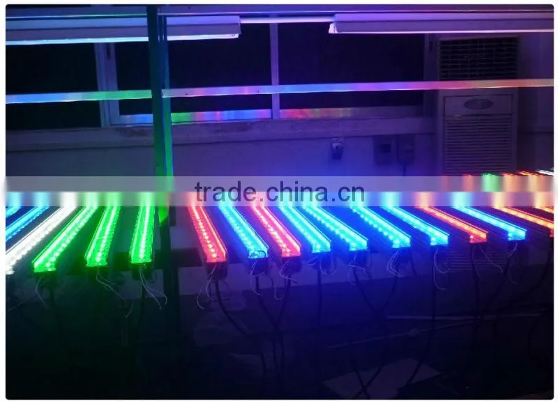 Two year warranty 18*3w led washer light waterproof Warm white/RGB RI/DMX led wall washer light