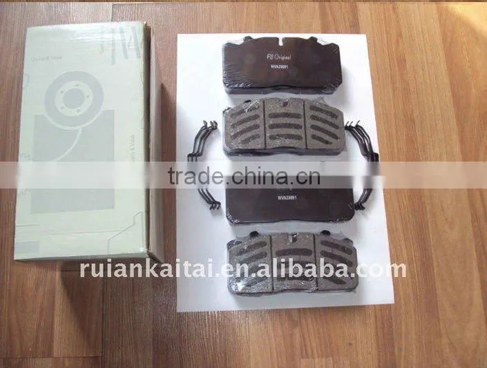 WVA29091 high quality bus brake pads