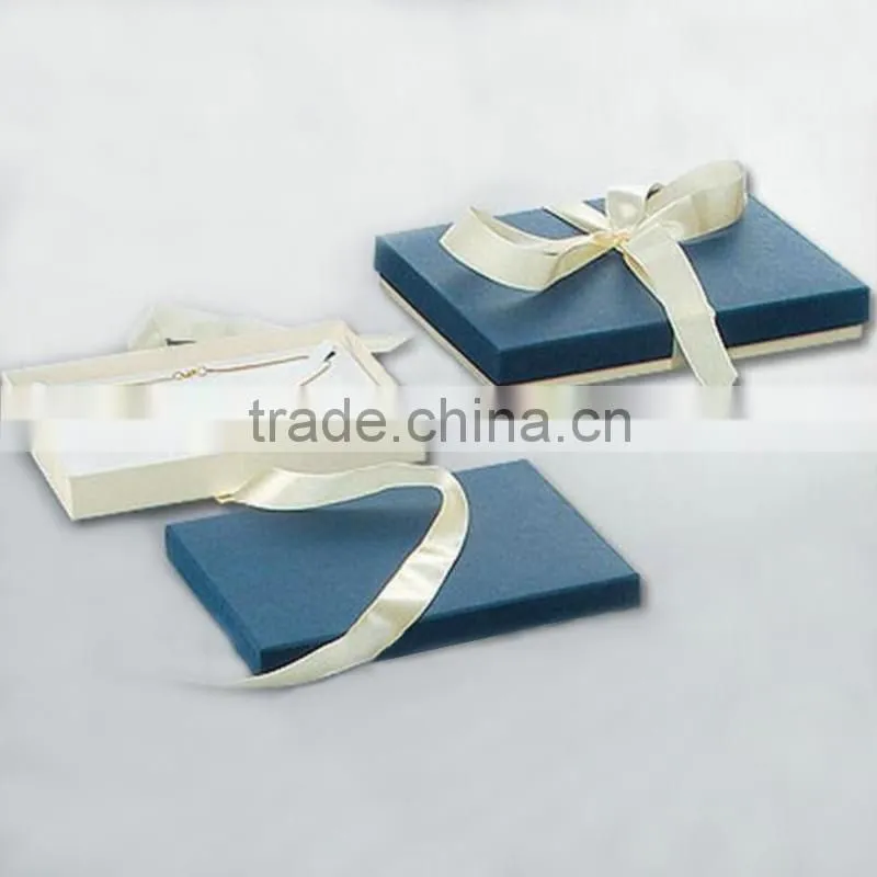 Custom design high quality jewelry paper box packaging