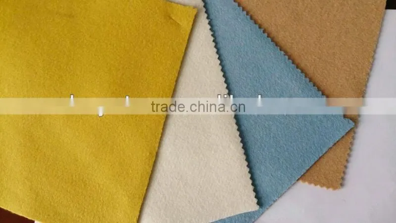 Wool Overcoating Fabric One-side Brushed Woolen Fabric