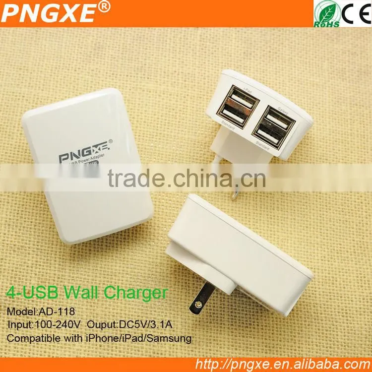PNGXE 5v 3a usb charger adapter wireless android tablet charger for ipad charger