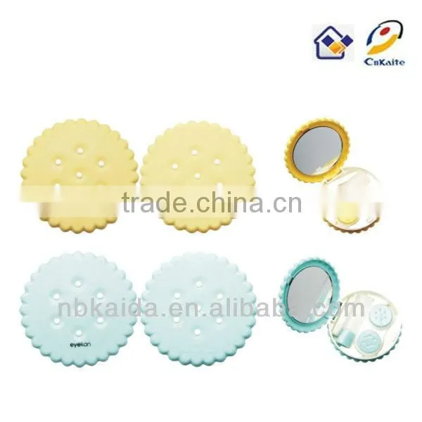 A-8057 Biscuts unique contact lens case ABS