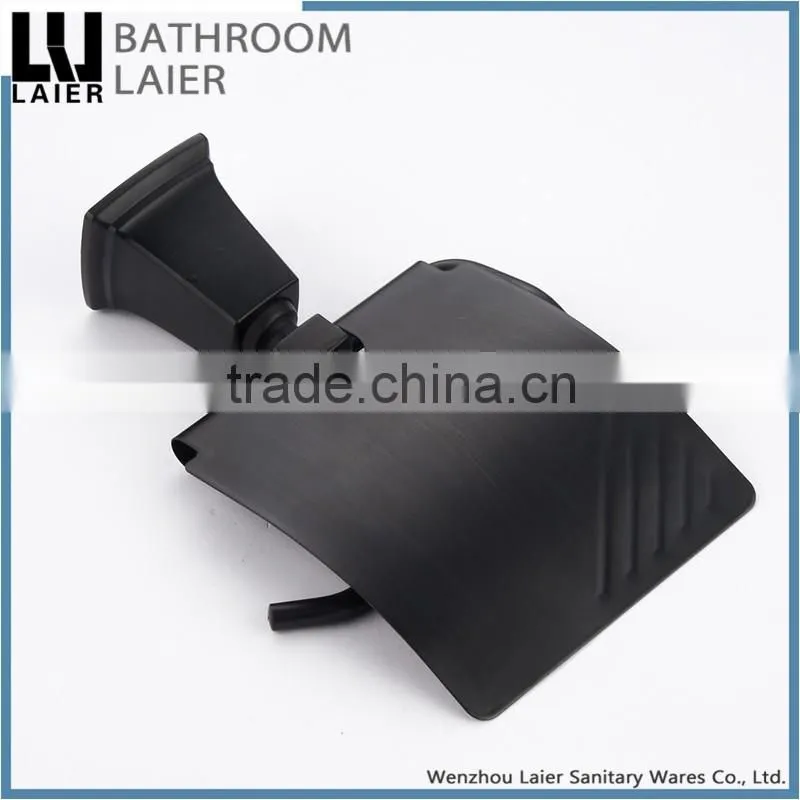 12133 modern new fashion american style black bathroom equipments toilet paper holder