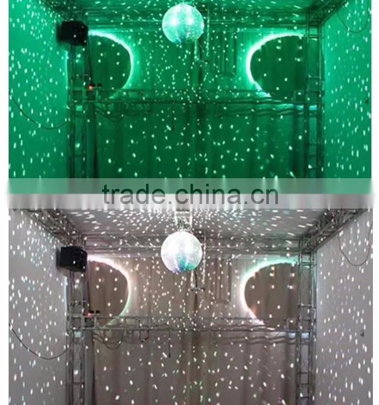 High quality with all size reflection rotation hanging mirror / glass ball light