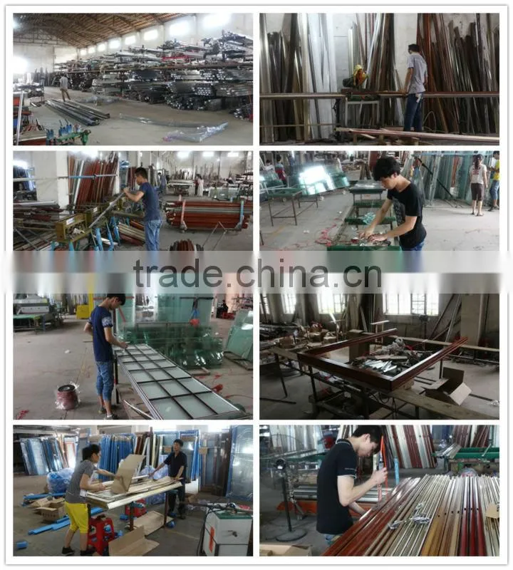 Elegant aluminum garden windows
