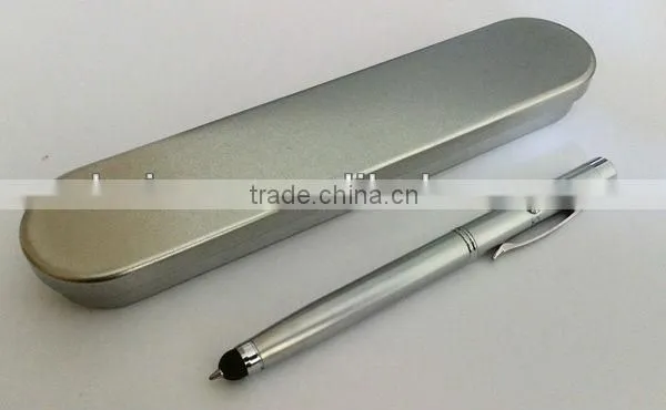 Fibermesh Capacitive Touchscreen Stylus with Laser Pointer and Ballpoint Pen for All Capacitive Touchscreen Devices