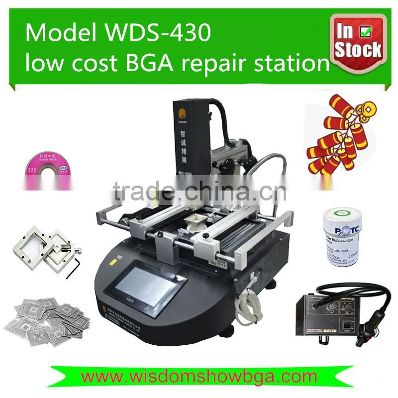 Factory direct Sale ! Low cost rework station bga wds 430 laptop motherboard repairing tools