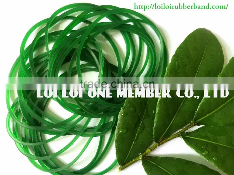 Green rubber band High quality / Durable Hottest products from 100% natural rubber band
