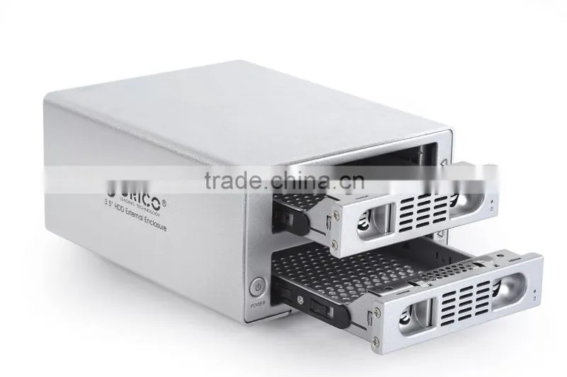 3529RUS3 hard disk enclosure case 2 bay HDD RAID ENCLOSURE CASE ,RAID USB 3.0