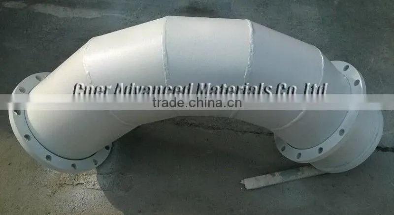 Hot Sale Alumina Ceramic Lined Pipe/Bend/Elbow For Mining