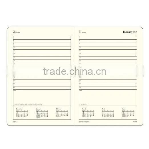 2017 diary hot selling