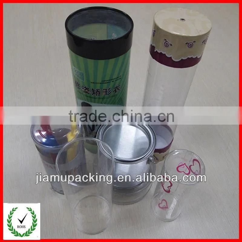 supplier of foldable clear plastic clear cylinder packaging