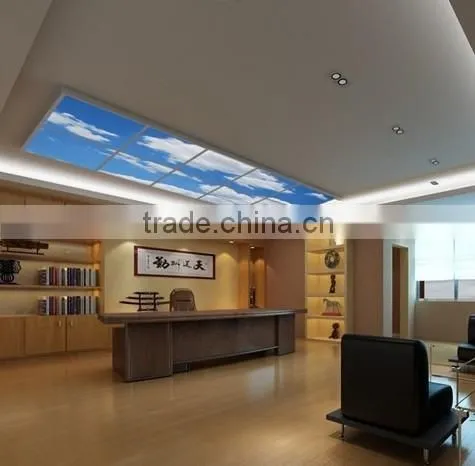 led 600x600 ceiling panel light 2ft x 2ft 36w led blue sky ceiling panel
