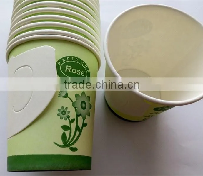 handled paper cups with logo printing