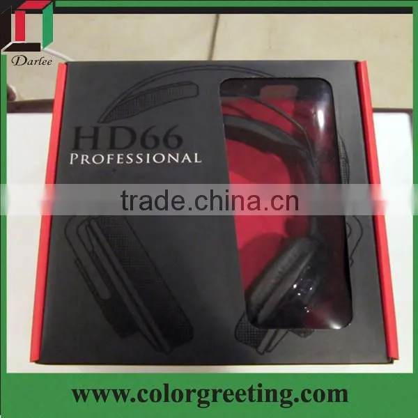 High quality supplier packaging box for headphone