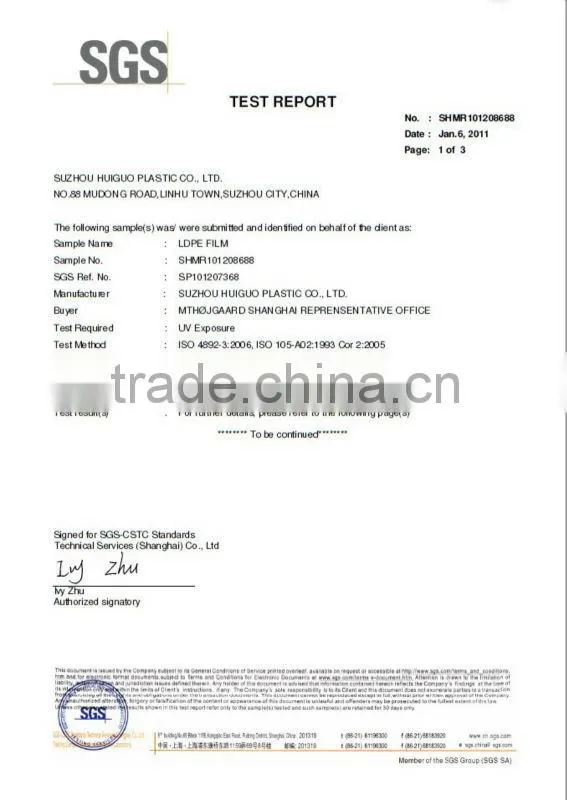 ldpe sheet moisture proof film