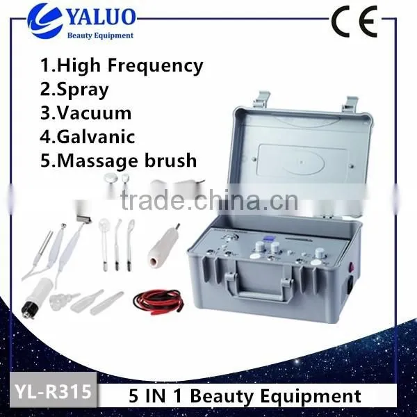 5 in 1 multifunction beauty equipment with ce
