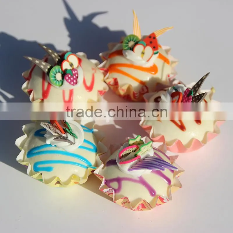 Fake cupcake bead for decoration