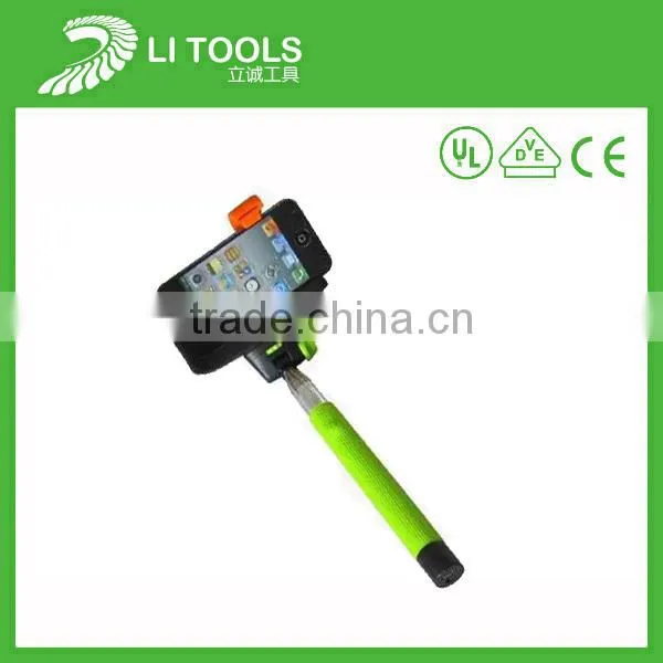 Colorful wand pole extendable baton for cellphone selfie stick
