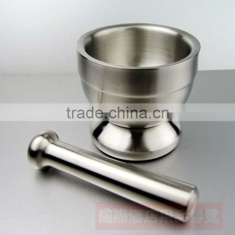 Stainless Steel Mortar & Pestle Set
