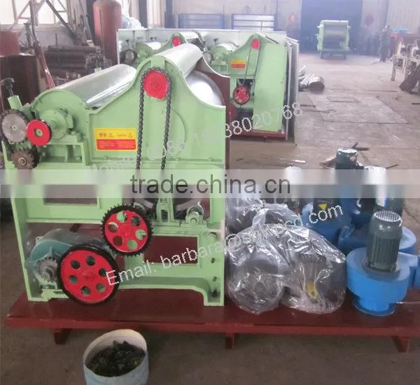 Factory supply Cotton fabric recycling machine cotton fabric cutting machine