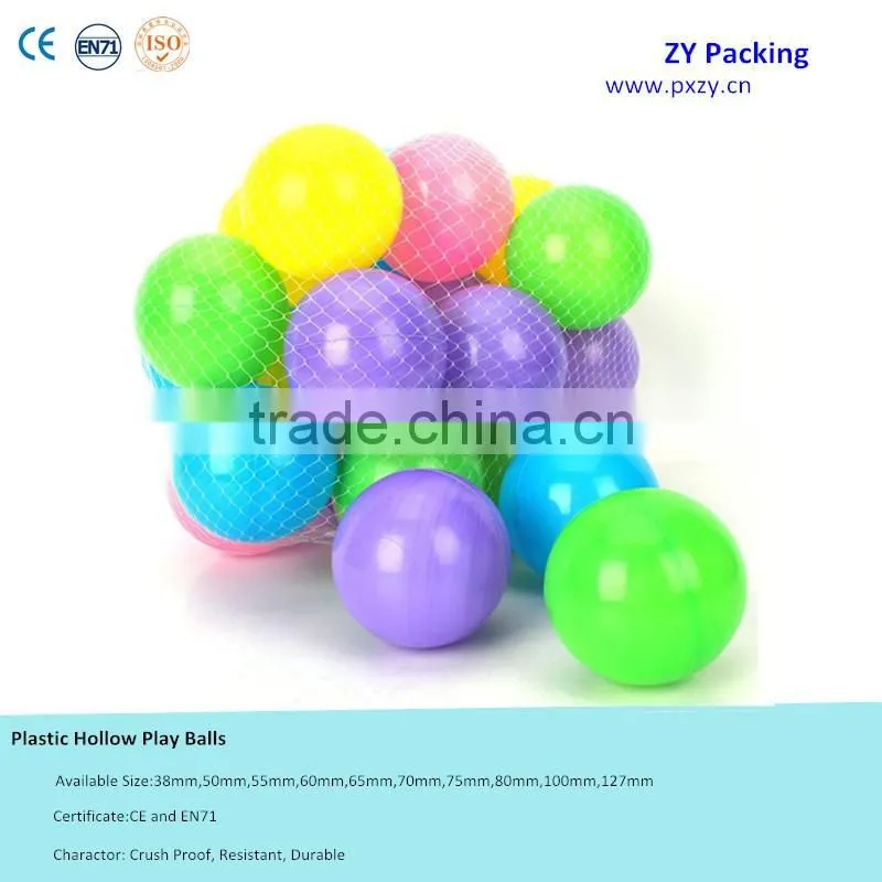 6cm 200pcs Colorful Non Toxic Crush Proof Baby play ball ball pit balls in Ball pit
