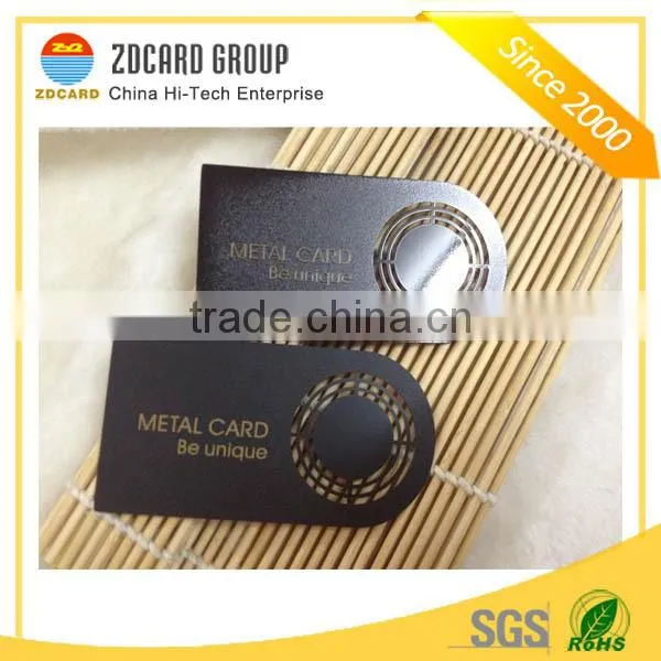 OEM high quality business card metal