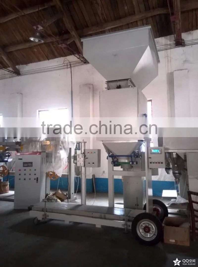Sawdust pellet scale packing machine/automatic electronic scale packing machine for compound fertilizer