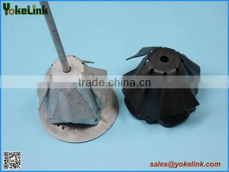 Utility anchor 8 way anchor expanding carbon steel expanding bust anchor