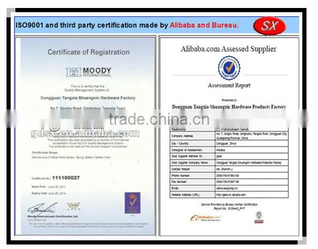 Dongguan Hardware Factory custom metal shaft rear axle shaft hollow shaft