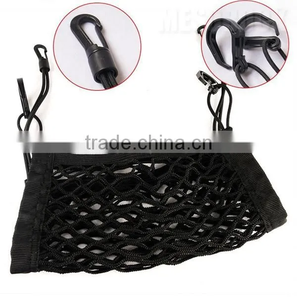 Universal Car Seat Storage Mesh Cargo Net Hook Pouch Holder Car Storage Organizer