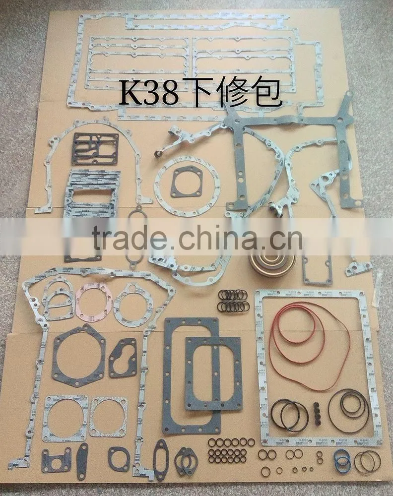 K38 Full gasket set 3804301 3800730 K38 upper gasket kit