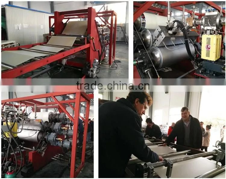 Stone Paper Manufacturing Line with Twin Screw Extruder for Sheet