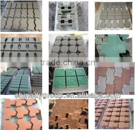 DY-150TB manual portable small paver block making machine