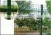 galvanized garden fence