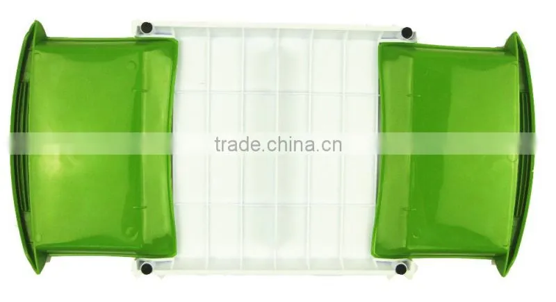 Plastic Multifuncation chopping cutting board with removable drawers